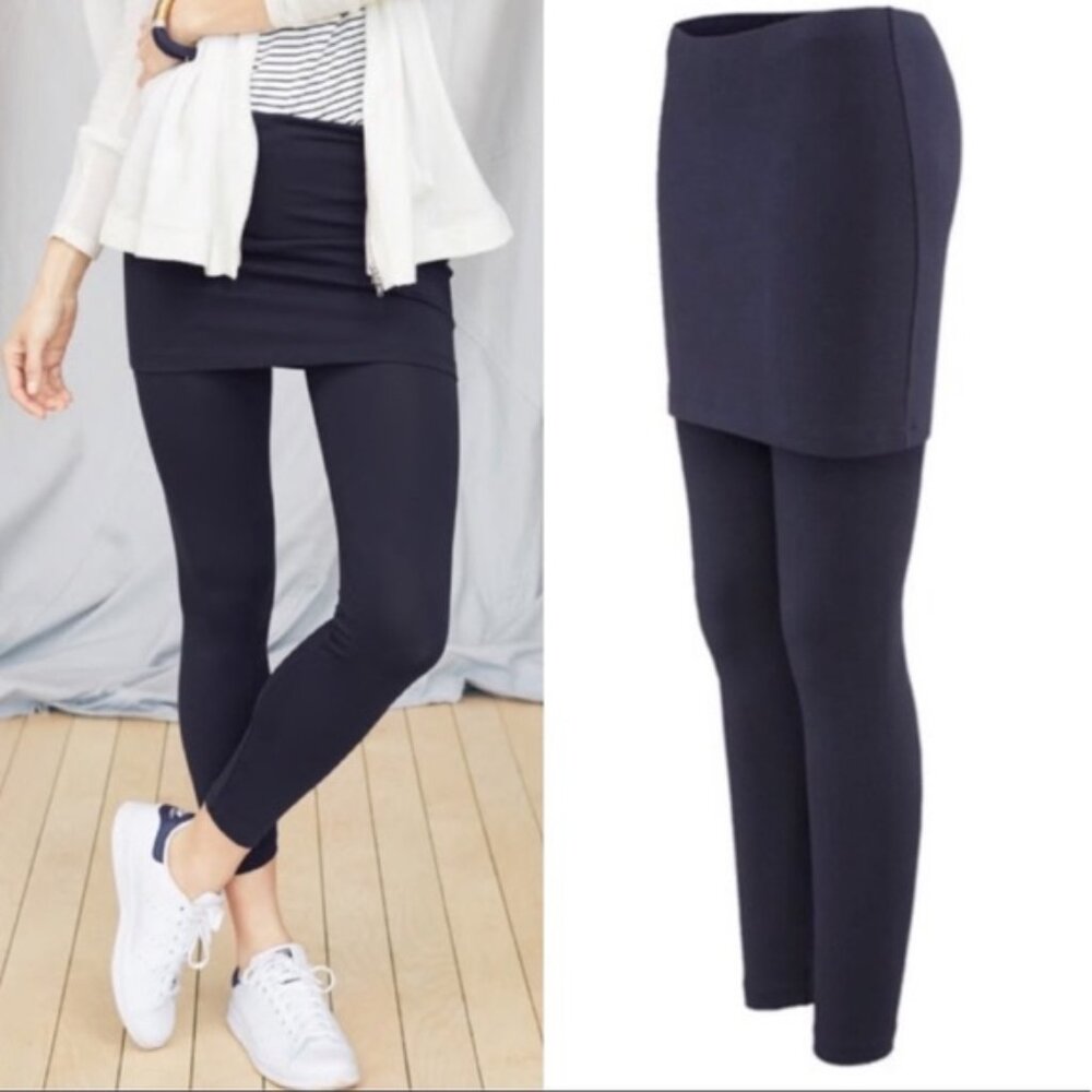 CABI Skirted M’Leggings Navy #5179 Size Small